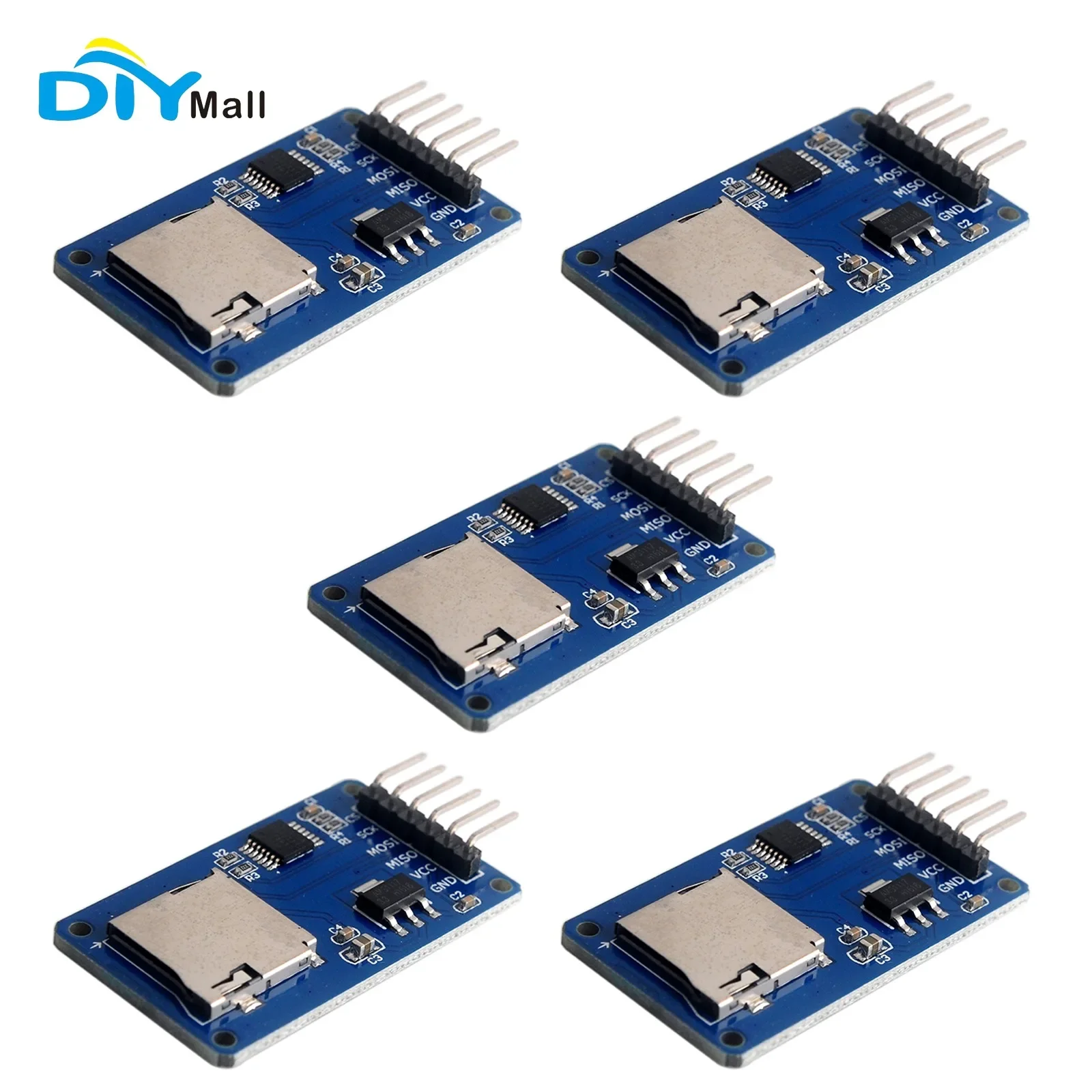 Sd Card Module Spi - Módulo de Cartão Micro SD Mini