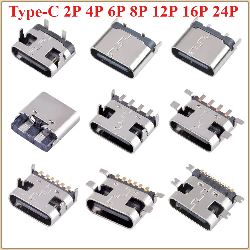 Smd Solder Paste - 10 pçs conector usb tipo c