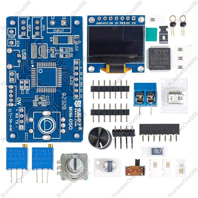 Oscilloscope Dso Mini - Kit DIY de Osciloscópio Mini DSO