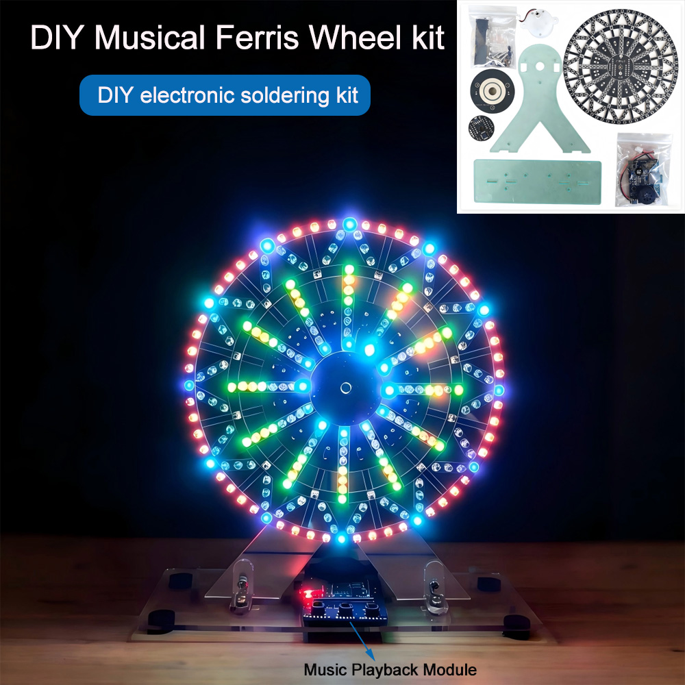 Diy Electronics Music - Kits eletrônicos DIY: Roda Gigante Musical