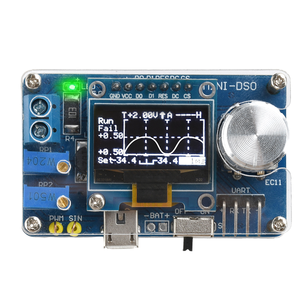 Diy Electronics Game - Diy mini osciloscópio digital kit eletrônico