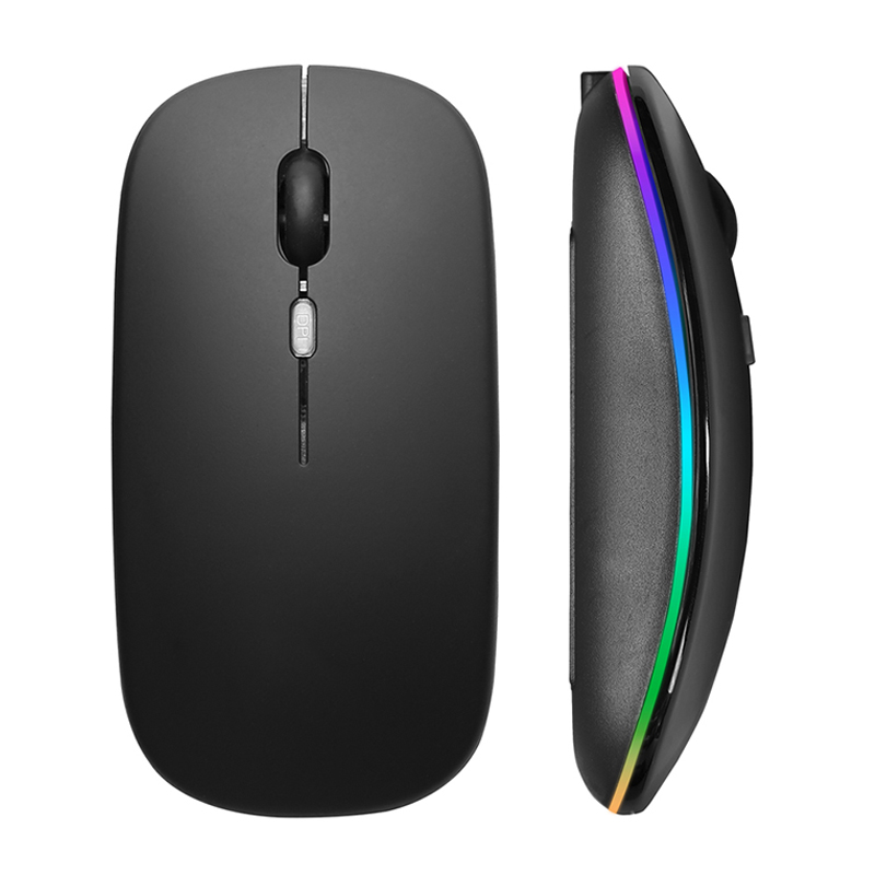 Diy Mouse Electronics - Mouse sem fio rgb recarregável usb