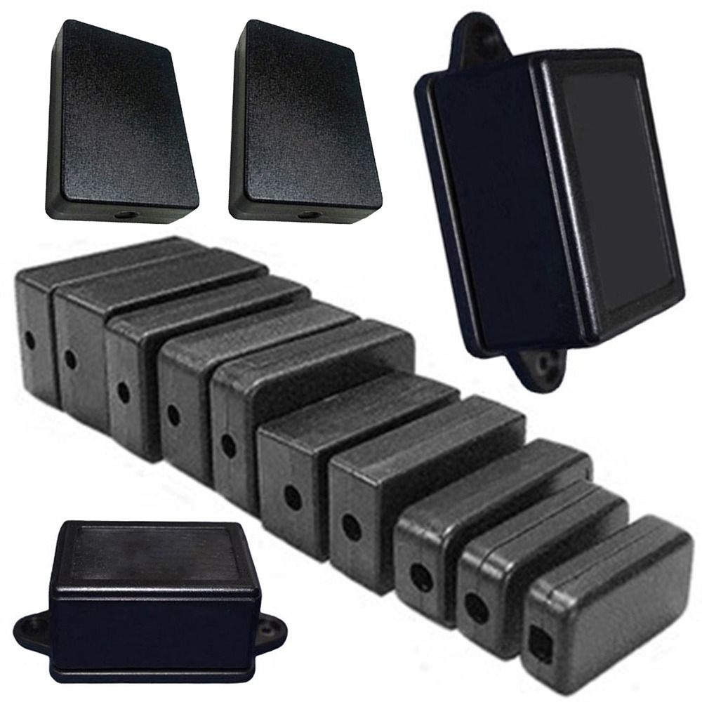 Diy Enclosure For Electronics - Preto diy abs plástico caixa de