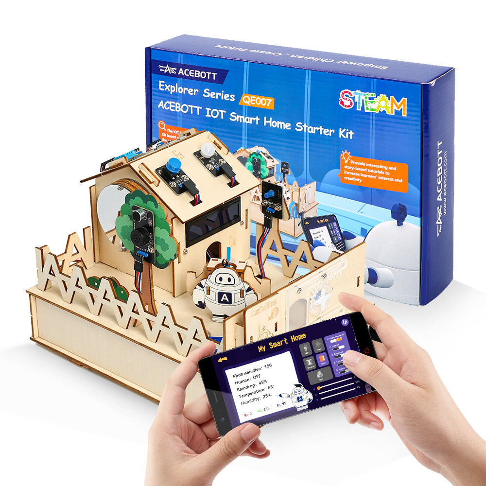 Diy Electronics Game - ACEBOTT-DIY Smart Home Kit para Arduino,