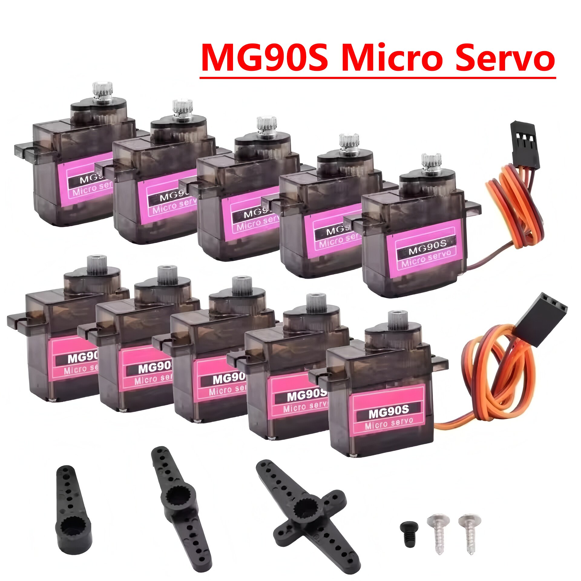 Servo Motor Sg90 - 4/5/10/20 pçs mg90s micro servo motor