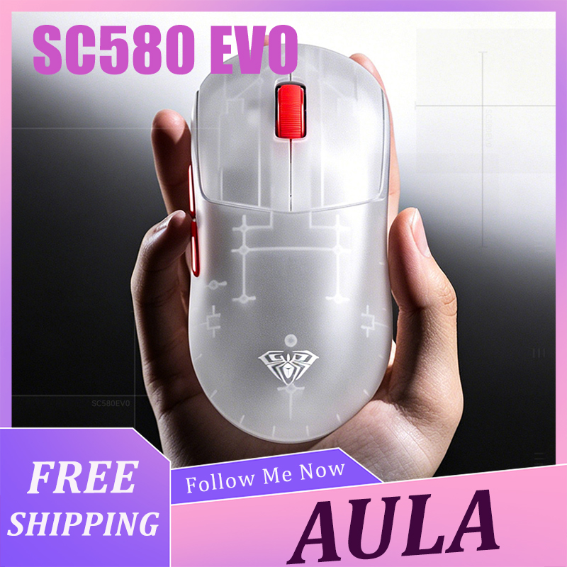 Diy Mouse Electronics - Mouse AULA SC580 EVO Leve Sem