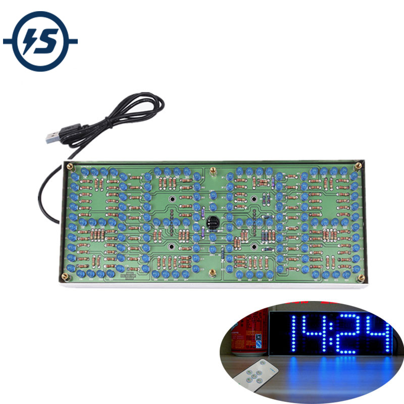 Diy Electronics India - Azul Relógio Kits de Tela, Suíte