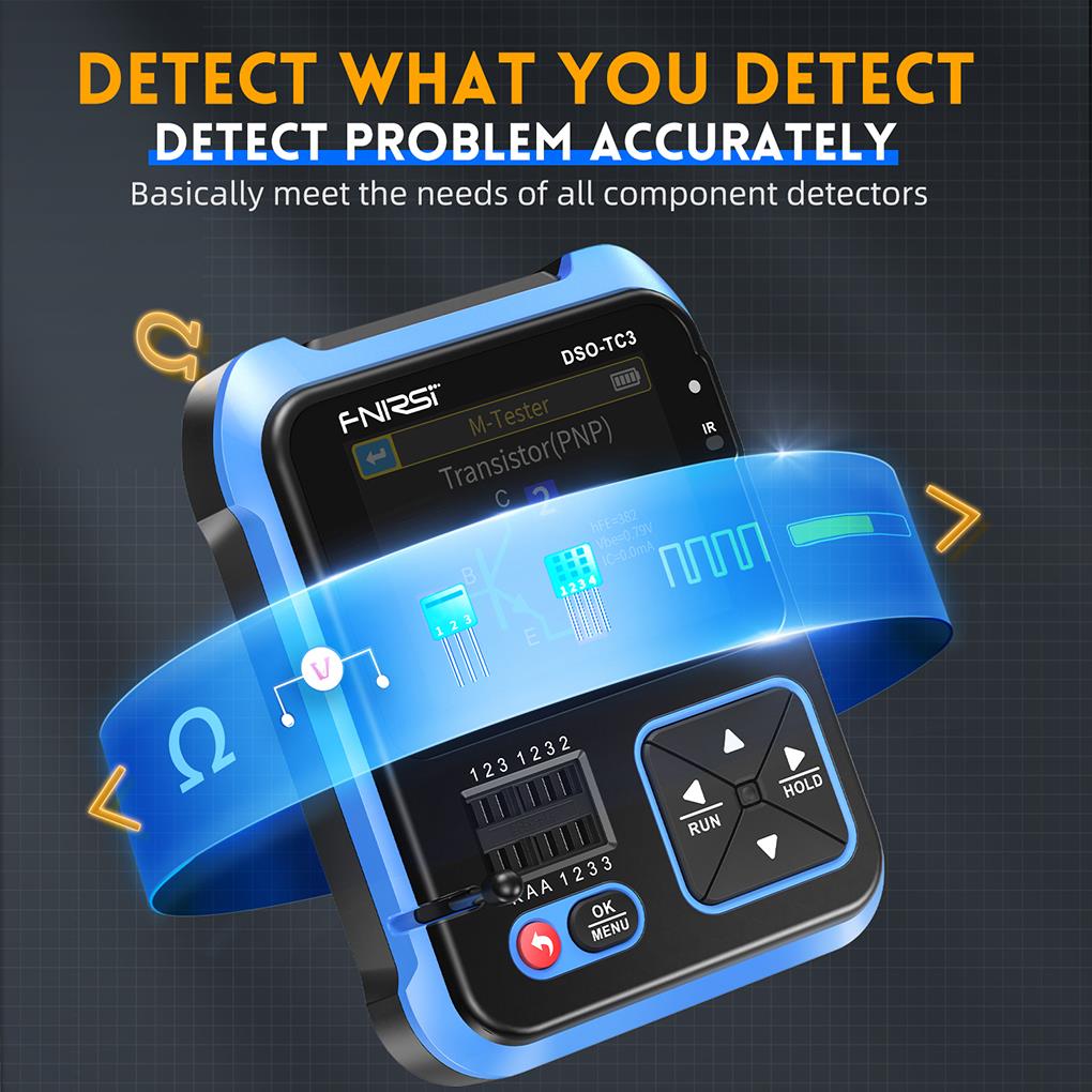Oscilloscope Dso Mini - FNIRSI-Mini Osciloscópio Digital Portátil, 3in 1