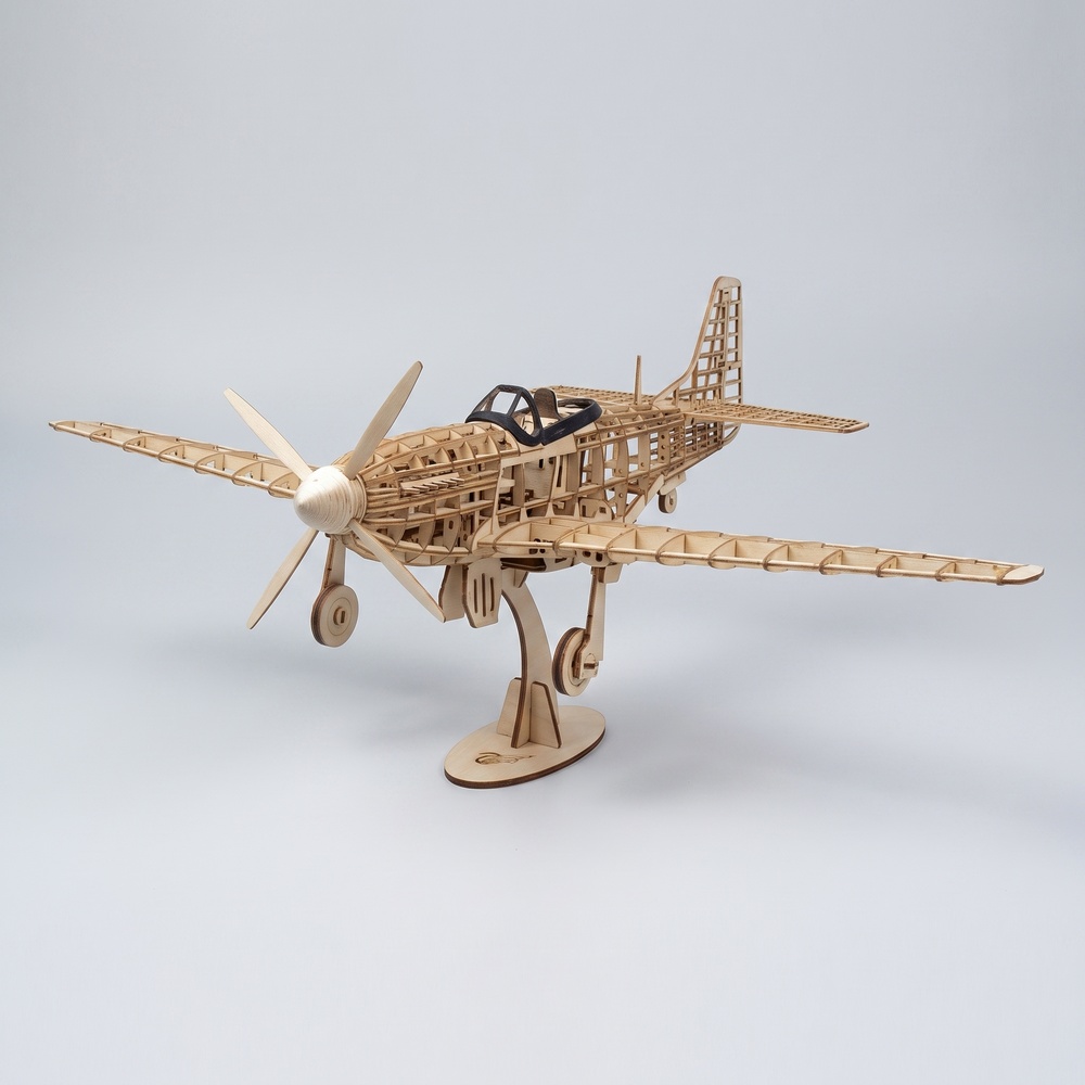Kit de Avião Estático P-51D Mu - Diy Electronics India avaliação e preço