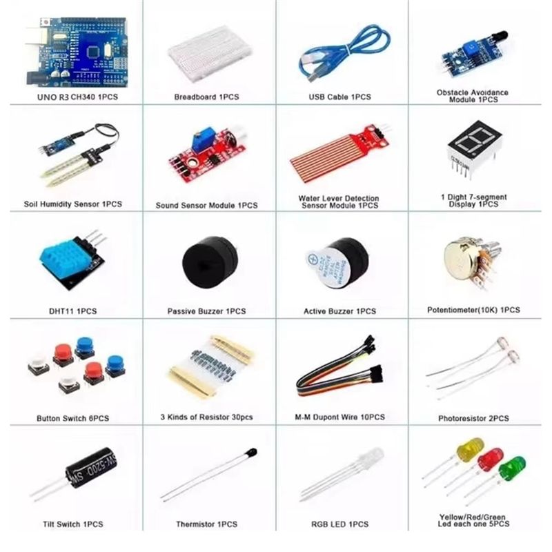 【Compre Agora】Kit Inicial de P - Diy Electronics Shop avaliação e preço