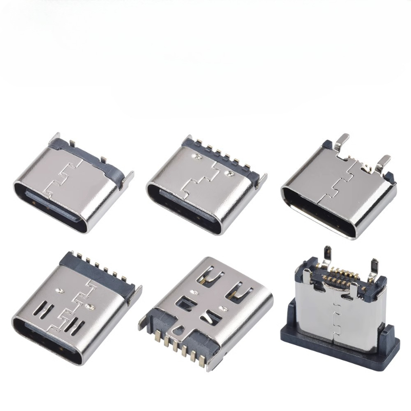 10 pçs conector usb tipo c fêm - Smd Solder Paste avaliação e preço