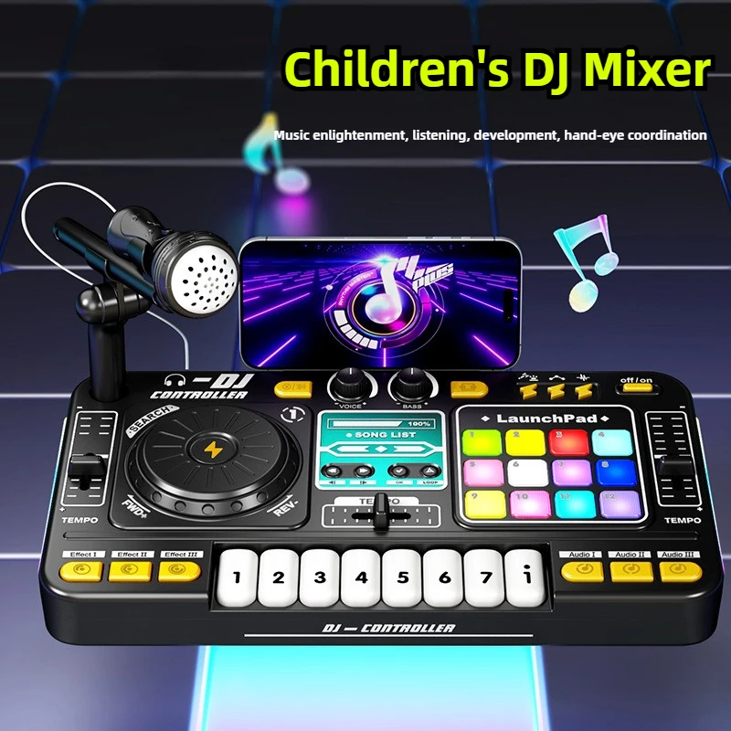 Crianças dj controlador música - Diy Electronics Music avaliação e preço