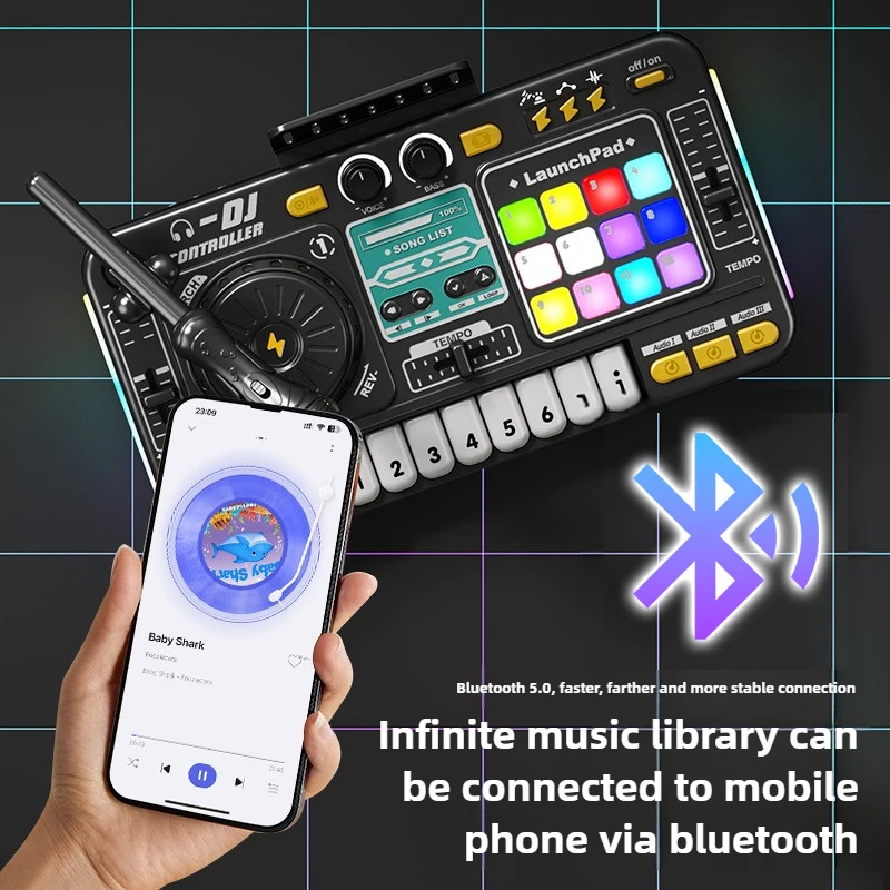 Crianças dj controlador música - Diy Electronics Music avaliação e preço