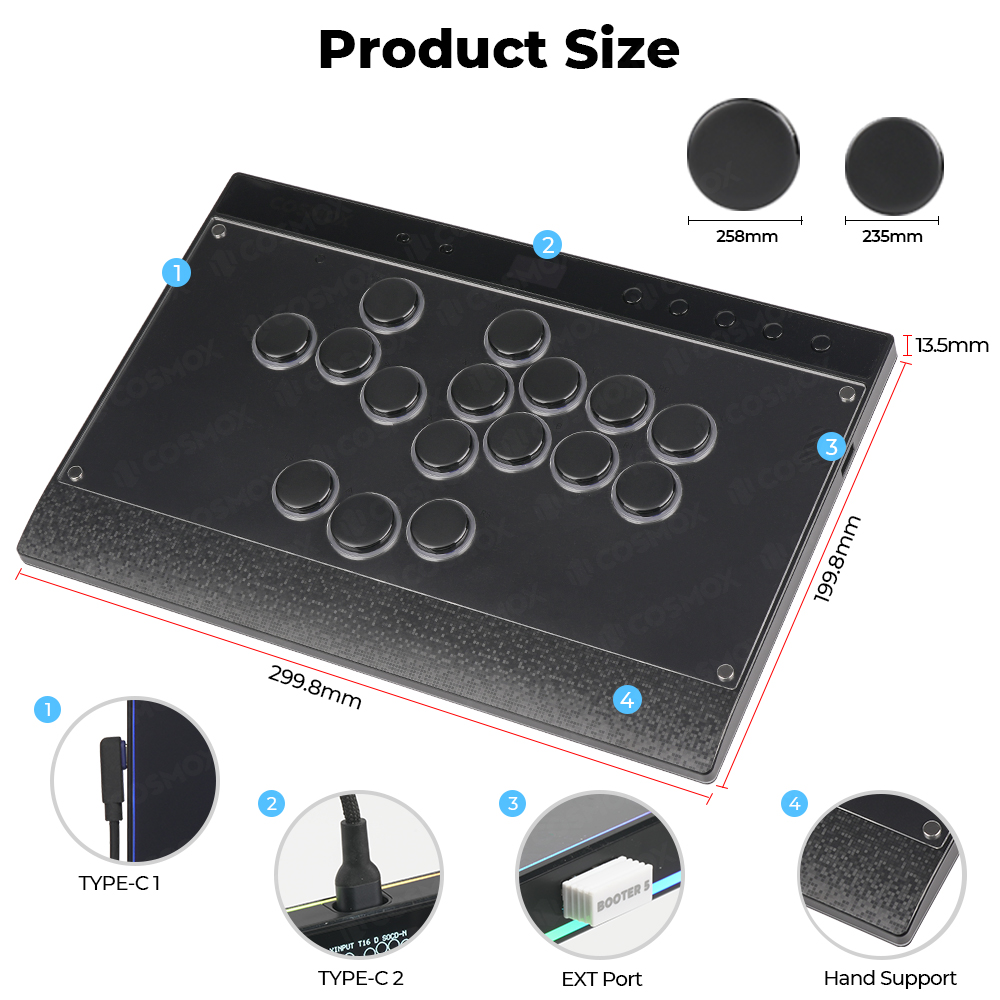 Controlador Sem Alavanca Haute - Push Button Tactile avaliação e preço