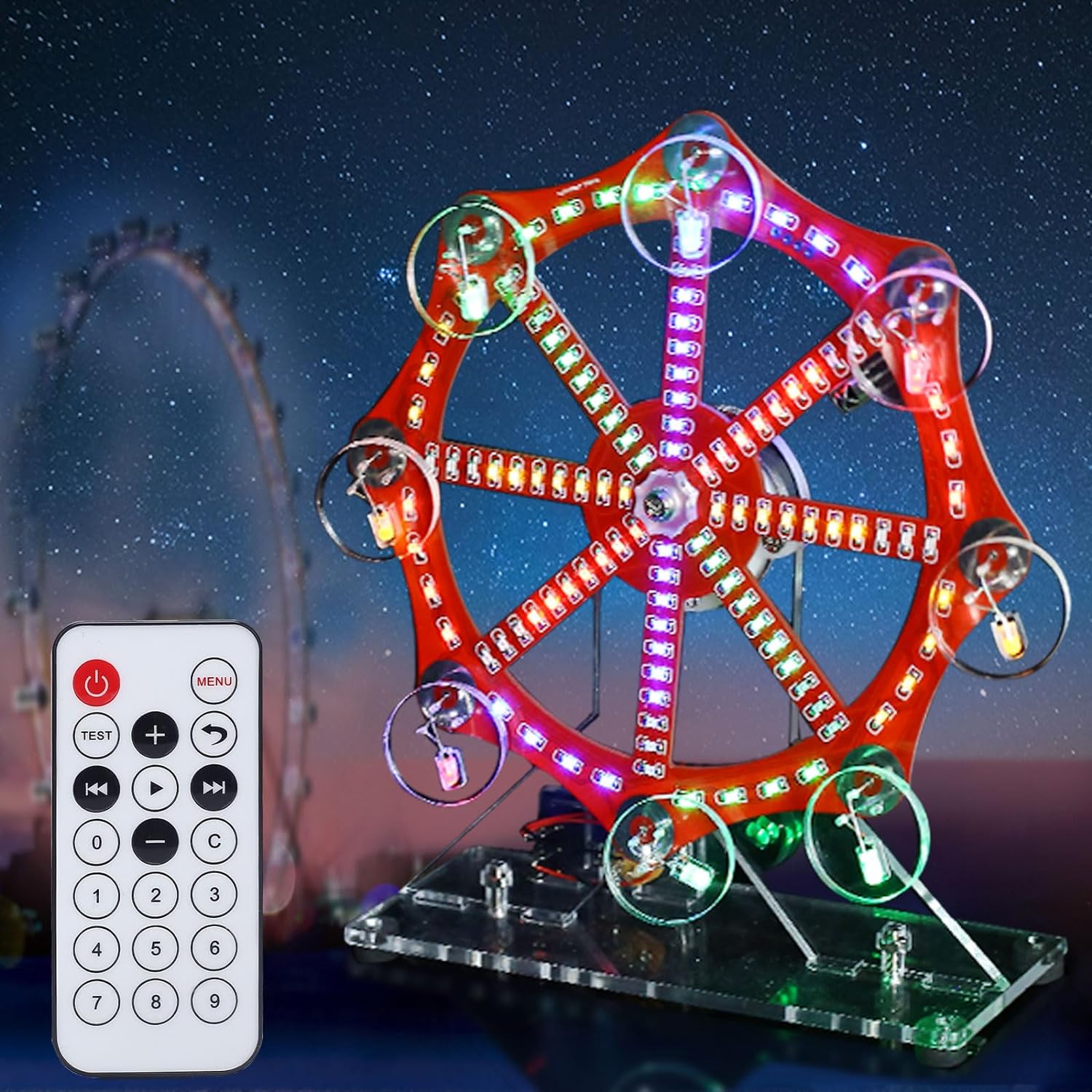 Kit eletrônico diy led rotativ - Diy Electronics India avaliação e preço