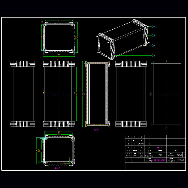 Caixa de junção de alumínio di - Diy Enclosure For Electronics avaliação e preço