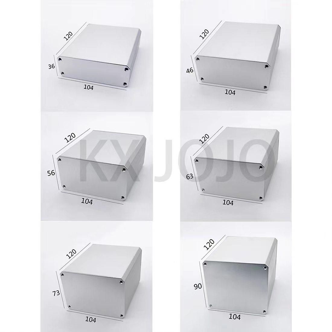 Caixa de alumínio do cerco par - Diy Enclosure For Electronics avaliação e preço