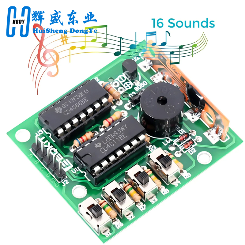 16 caixa de som de música-16 p - Diy Electronics Game avaliação e preço