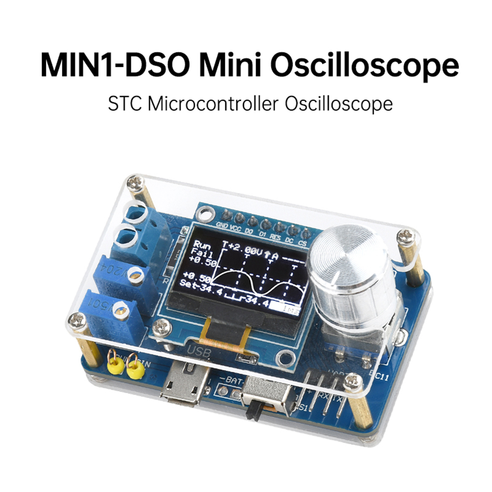 Diy mini osciloscópio digital  - Diy Electronics Game avaliação e preço