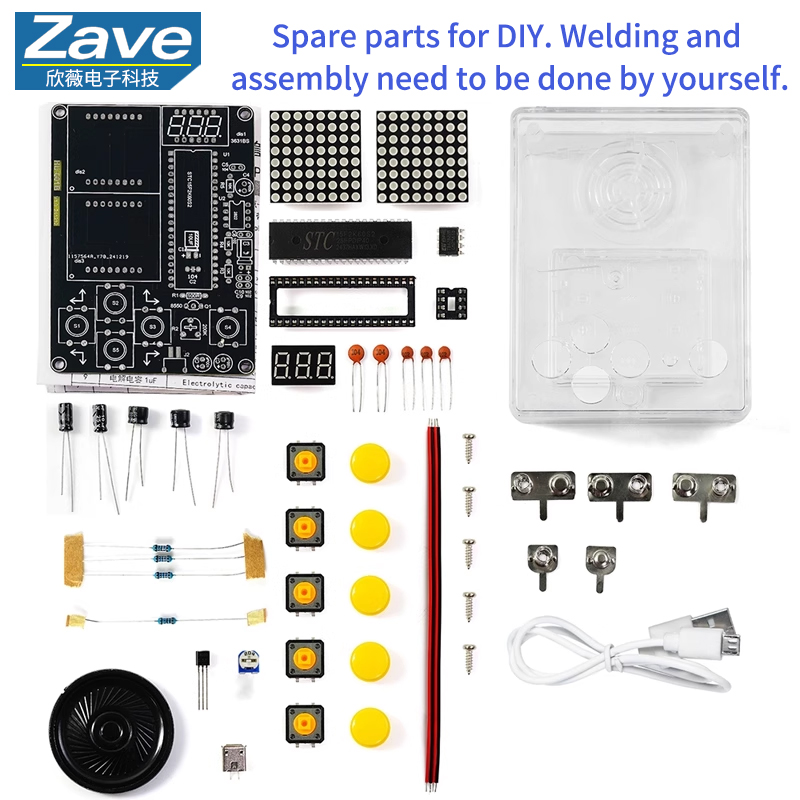 Kit de fabricação de console d - Diy Electronics Game avaliação e preço