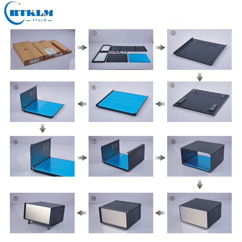 Caixa de junção de ferro, proj - Diy Enclosure For Electronics avaliação e preço