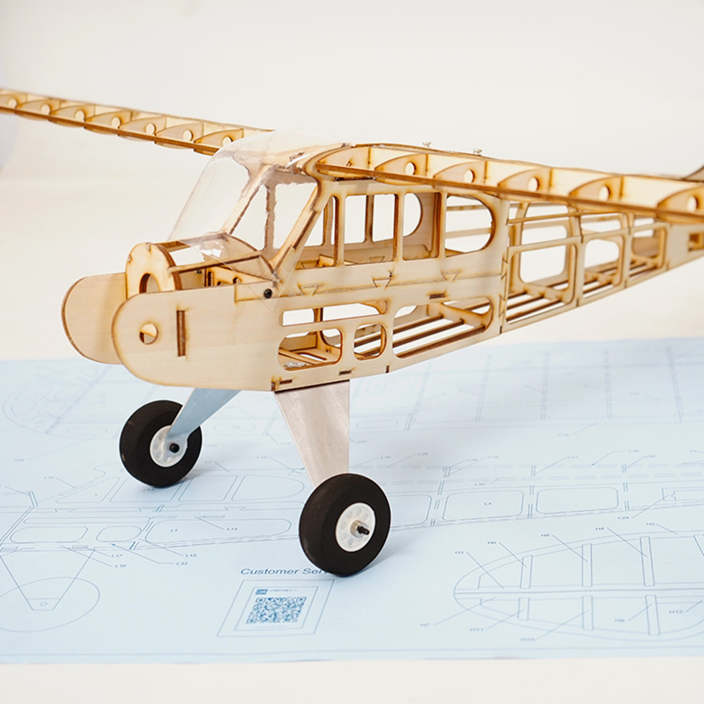 Kit de Avião RC RealHawk J3 Cu - Diy Electronics India avaliação e preço