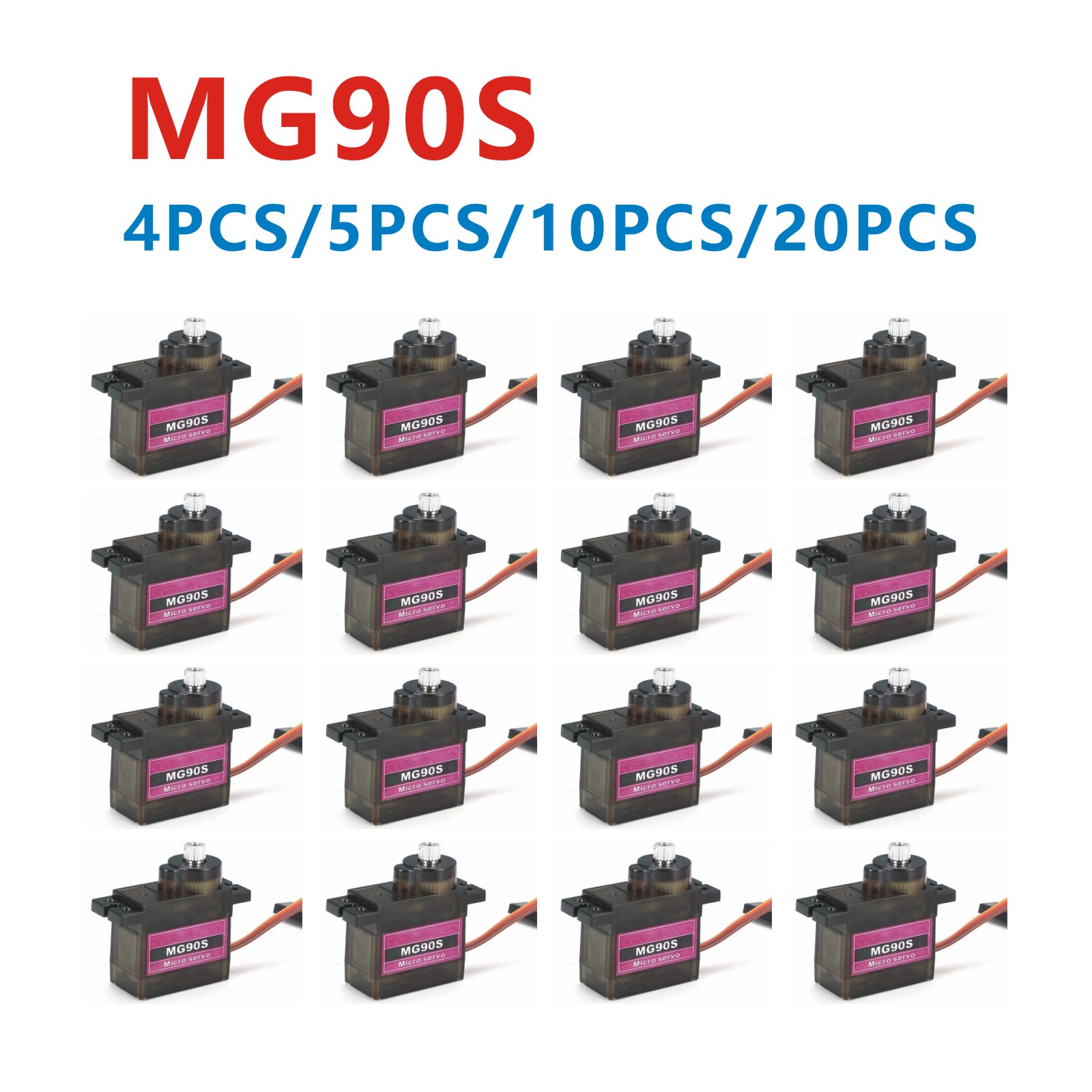 MG90S Metal Gear RC Micro Serv - Servo Motor Sg90 avaliação e preço