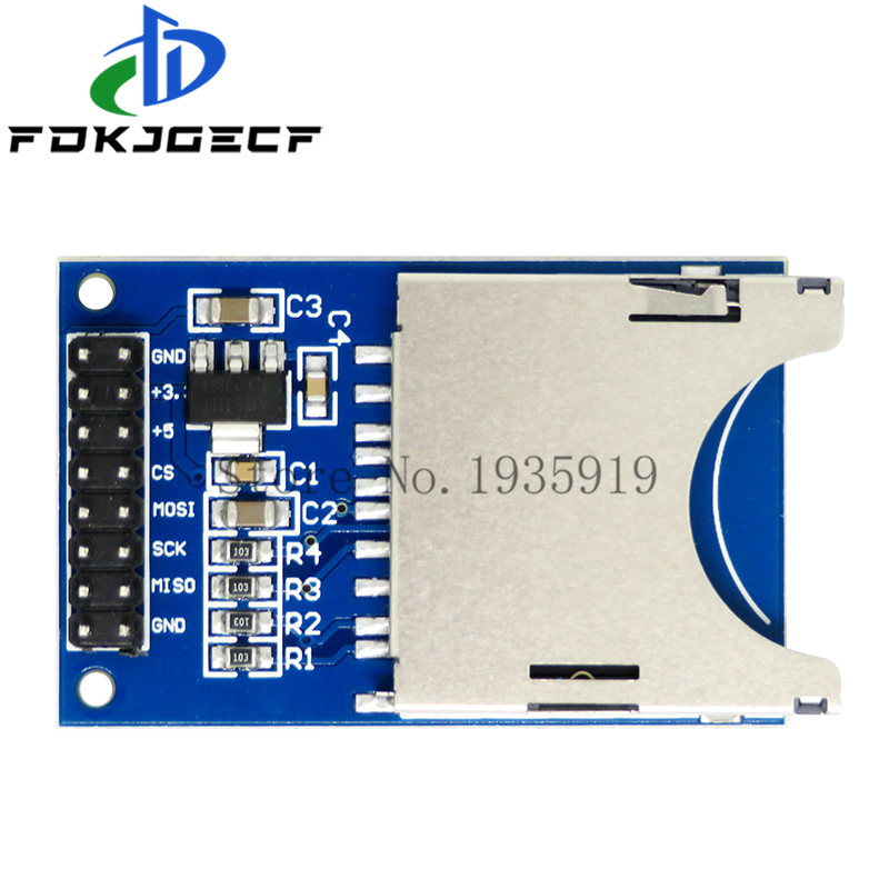 Módulo de leitura e escrita, m - Sd Card Module Spi avaliação e preço