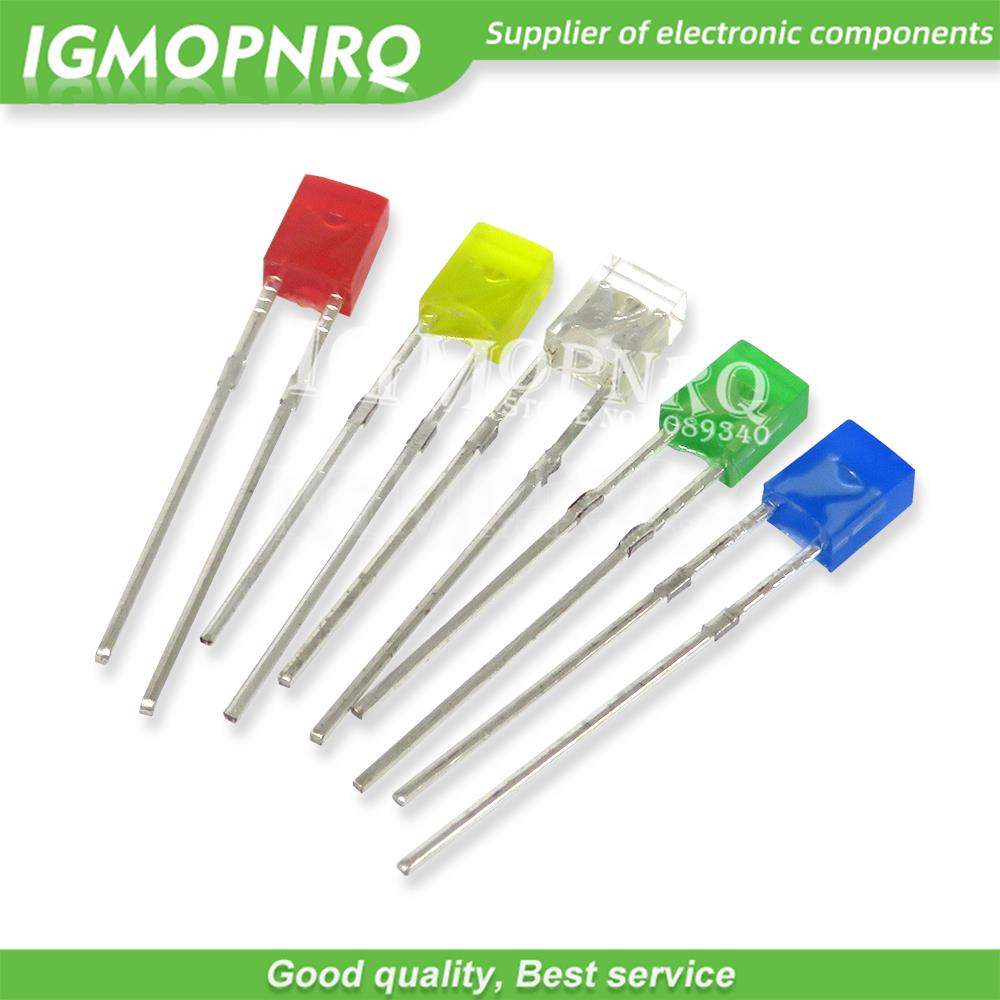 100 peças 2x3x4 2x5x7 led quad - Diy Electronics News avaliação e preço