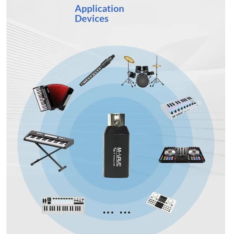 Adaptador Midi Sem Fio M Vave  - Diy Electronics Music avaliação e preço