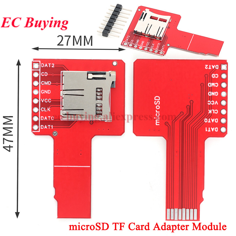 10 Peças/1 Peça Módulo Adaptad - Sd Card Module Spi avaliação e preço