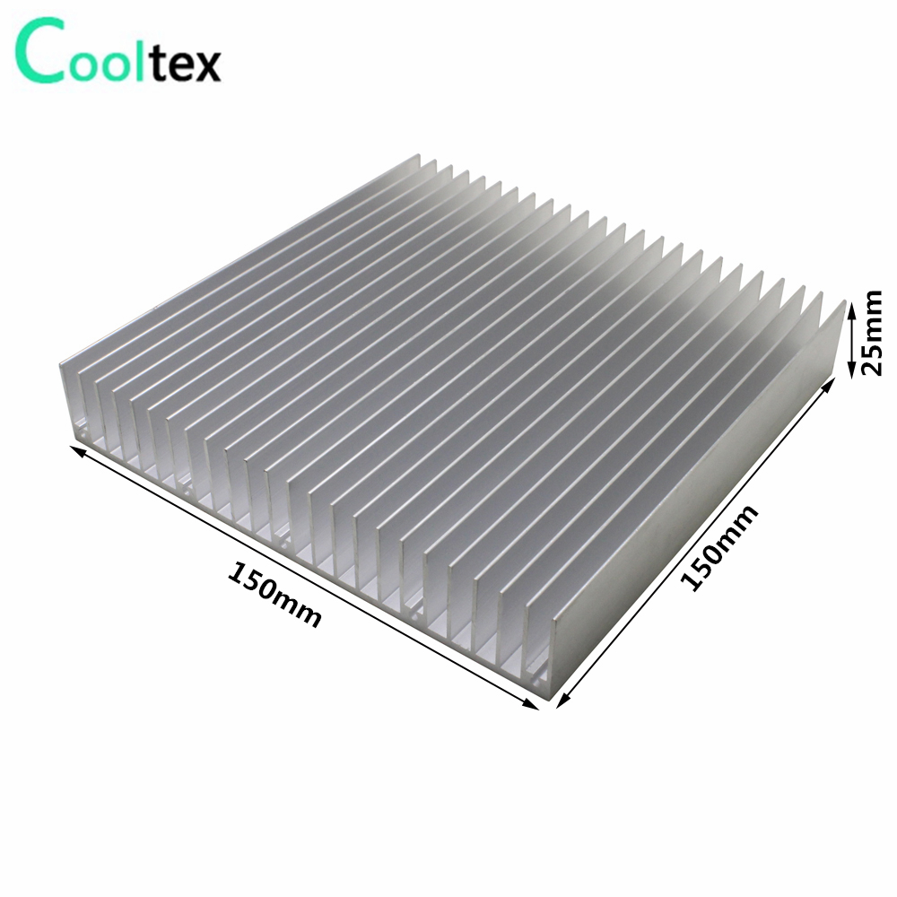 150x150x25mm diy dissipador de - Diy Electronics For Home avaliação e preço