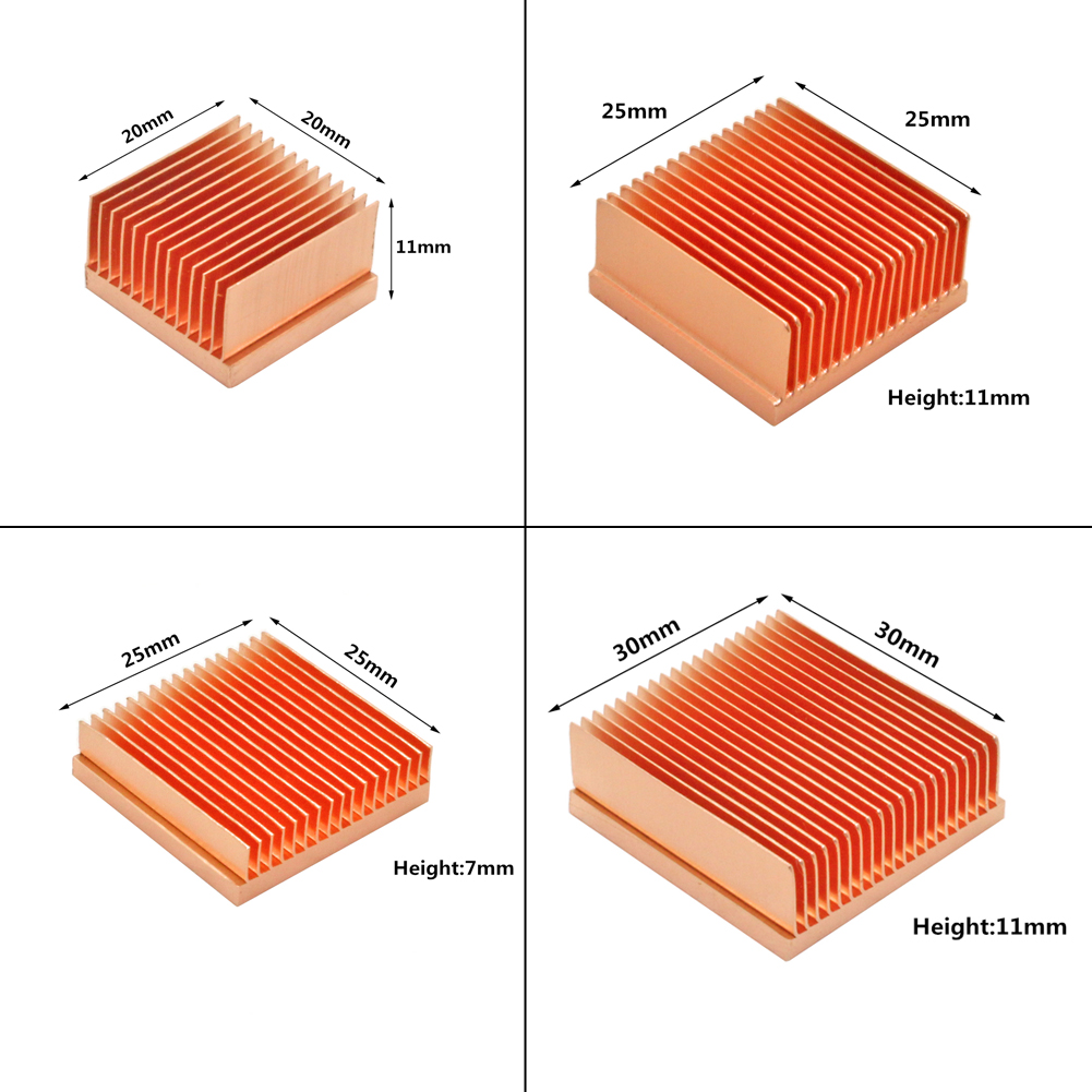 Dissipador de calor de cobre p - Diy Electronics For Home avaliação e preço
