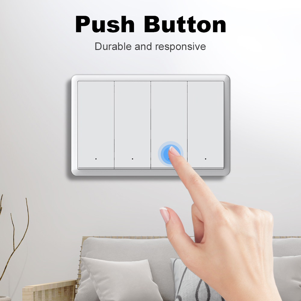 Interruptor Inteligente ZigBee - Push Button Tactile avaliação e preço